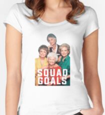 The Golden Squad Fitted Scoop T-Shirt