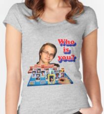 Who is you? Armada SSBM Guess who Women's Fitted Scoop T-Shirt