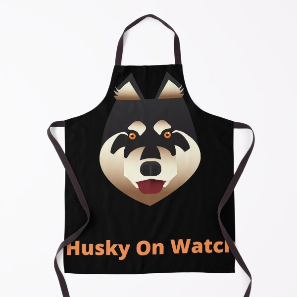 Artikelvorschau, Husky auf Wache. Husky-Haustier entworfen und verkauft von wodra.