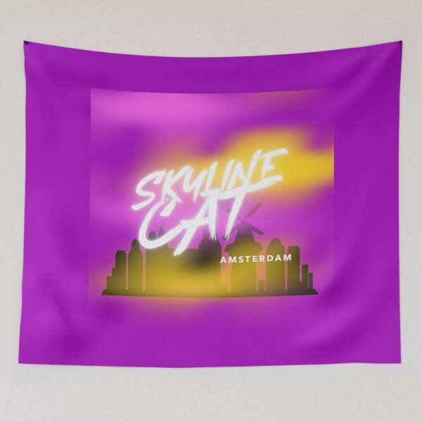 Item preview, AMSTERDAM SKYLINE CAT designed and sold by Graykat.