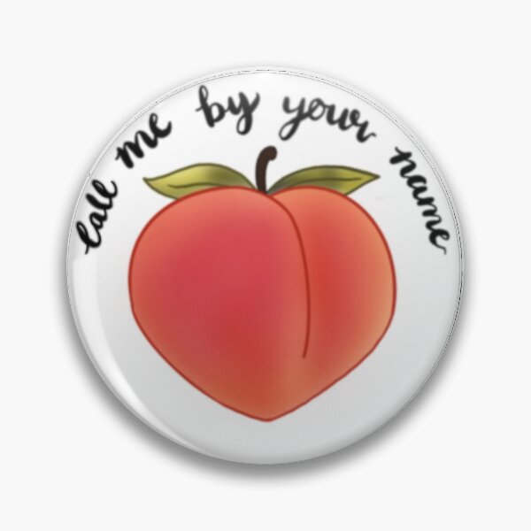 Item preview, Call me by your name- peach designed and sold by Romane Lemire.