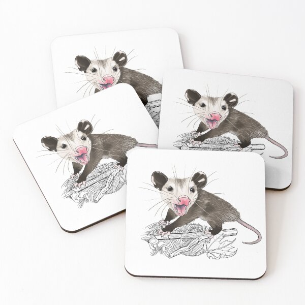 Item preview, Baby Opossum-white designed and sold by mernstw.