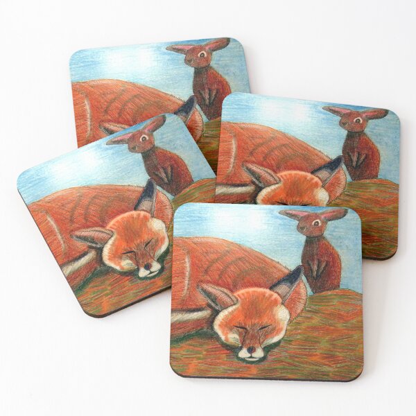 Item preview, 519 - THE NERVOUS RABBIT - DAVE EDWARDS - COLOURED PENCILS - 2020 designed and sold by BLYTHART.