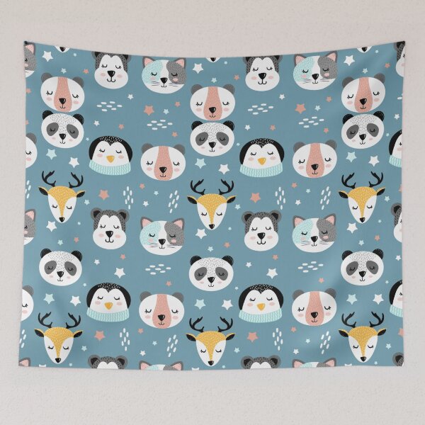 Item preview, Animals Friends Pattern designed and sold by Christof  Hall.