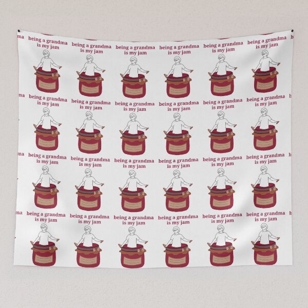 Item preview, Being a grandma is my jam designed and sold by emilyvannooij.