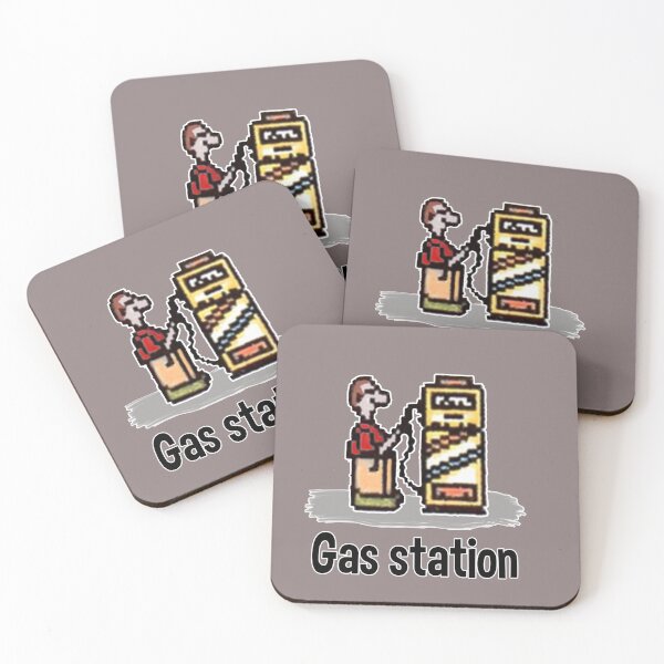 Item preview, Service station ... Gas station ... Icons ... designed and sold by AtelierFafard.