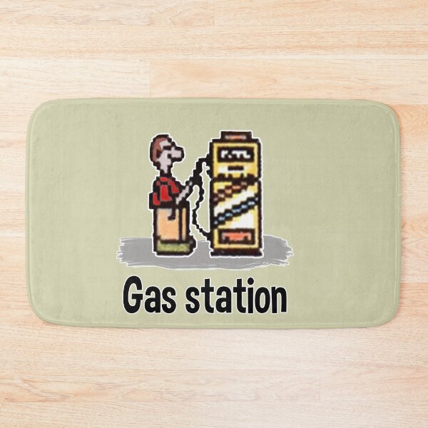 Item preview, Service station ... Gas station ... Icons ... designed and sold by AtelierFafard.