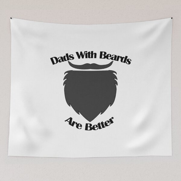 Item preview, Dads with beards are better 1, gift for dads designed and sold by Ripoubsb.