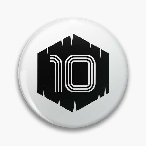 Item preview, Football shirt number legend 10 designed and sold by 22ndbrand.