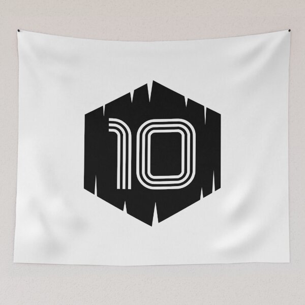 Item preview, Football shirt number legend 10 designed and sold by 22ndbrand.