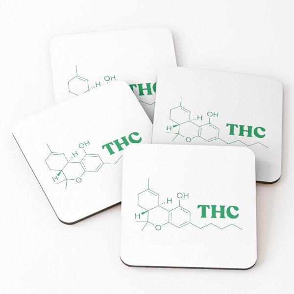 Item preview, THC molecule with name designed and sold by hmbrttvr.