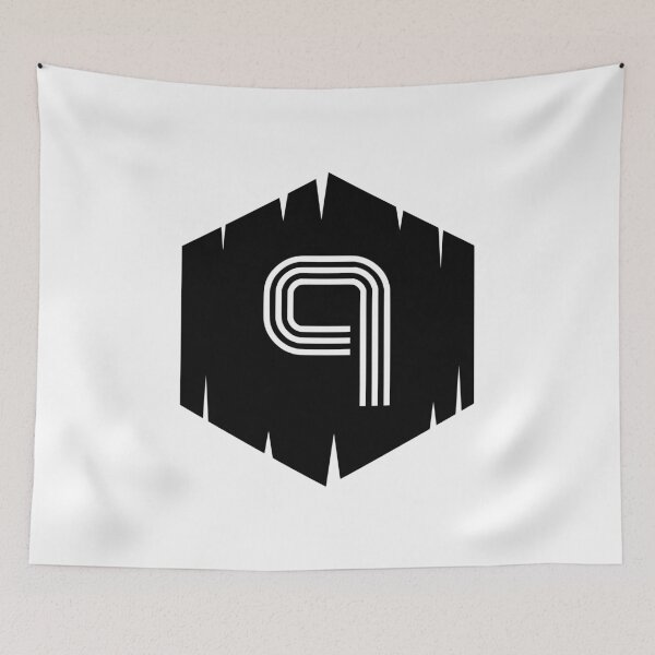 Item preview, Football shirt number legend 9 designed and sold by 22ndbrand.