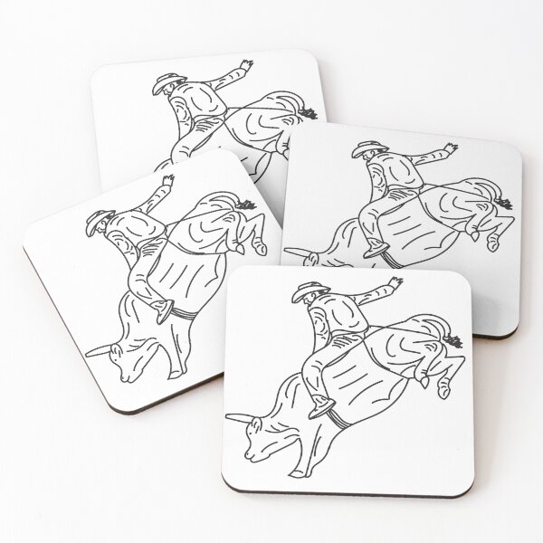 Item preview, A bull rider on a rodeo. designed and sold by Jurie Maree.