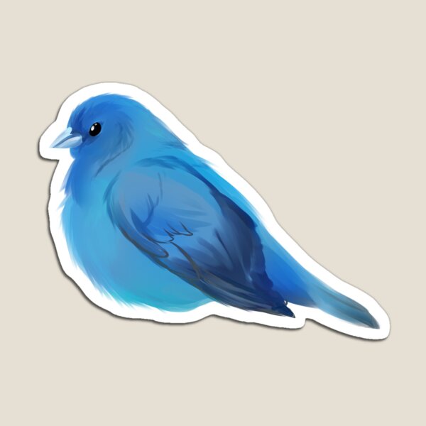 Blue Bird Magnet