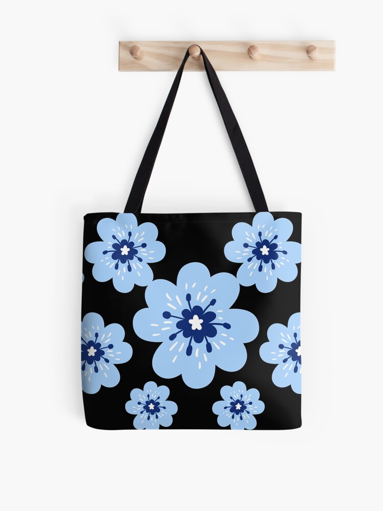 FLOWER BLUE SMALL BAG