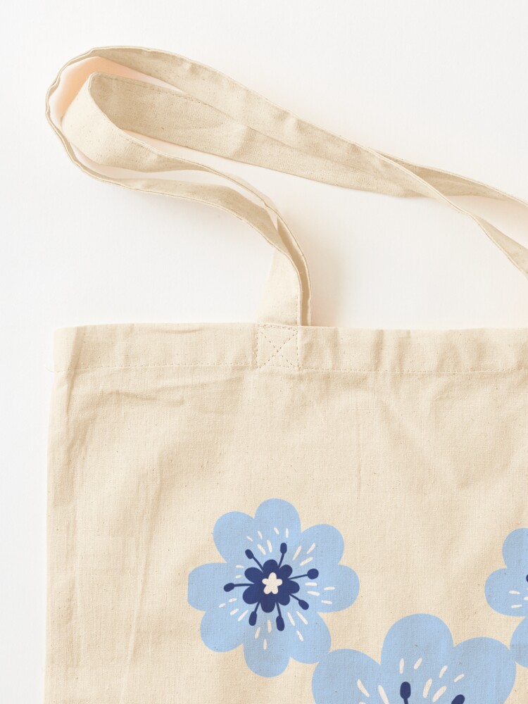 FLOWER BLUE SMALL BAG