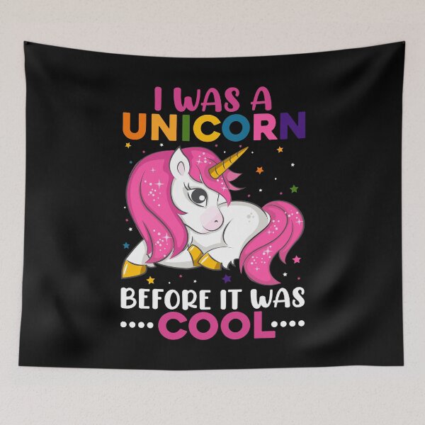 Item preview, Unicorn Design I Was A Unicorn Before It designed and sold by Joxxio.