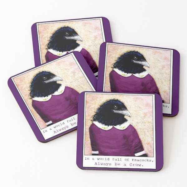 Item preview, Veronica - Always Be a Crow designed and sold by WILD CROW STUDIO.