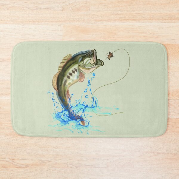 Item preview, Mean Bass Fly Fishing Lure designed and sold by FishHuntLife.