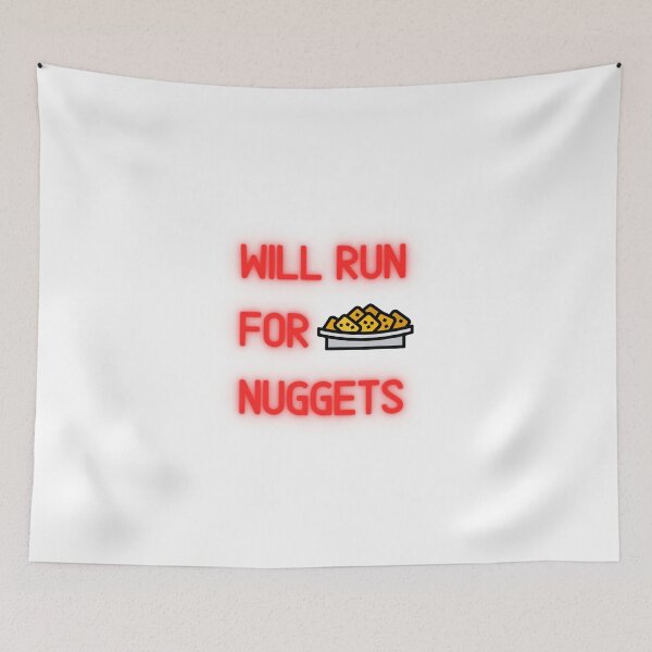 Item preview, Will Run For Nuggets Funny Gift idea For friends T-shirt Classic  designed and sold by lhousshop.