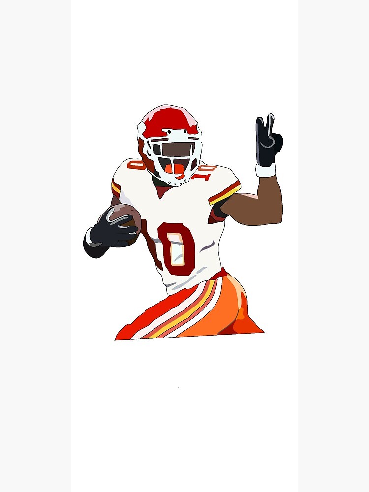 Tyreek Hill KANSAS CITY CHIEFS APPAREL T SHIRT PIXEL ART 1 T-Shirt