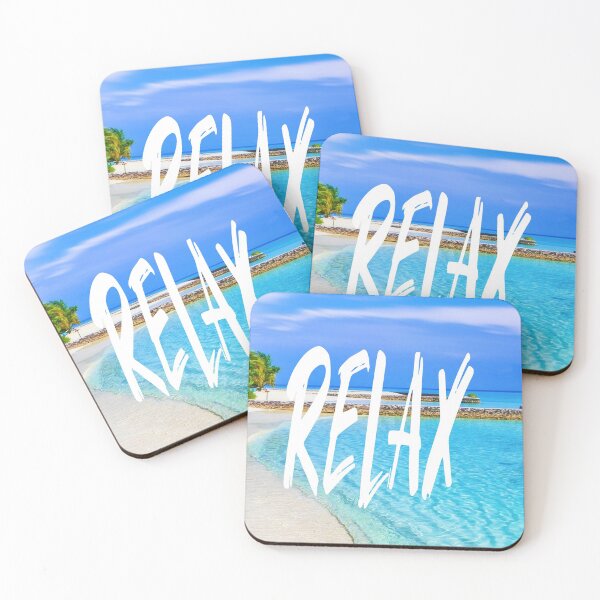 Item preview, Relax  Beach  Blue Water Palms Summer designed and sold by BritzShop.