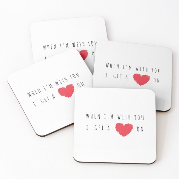 Item preview, When I'm with you I get a heart on - Funny and Naughty 2024 Valentines day/Cupid Gift   designed and sold by whatisonmymind.