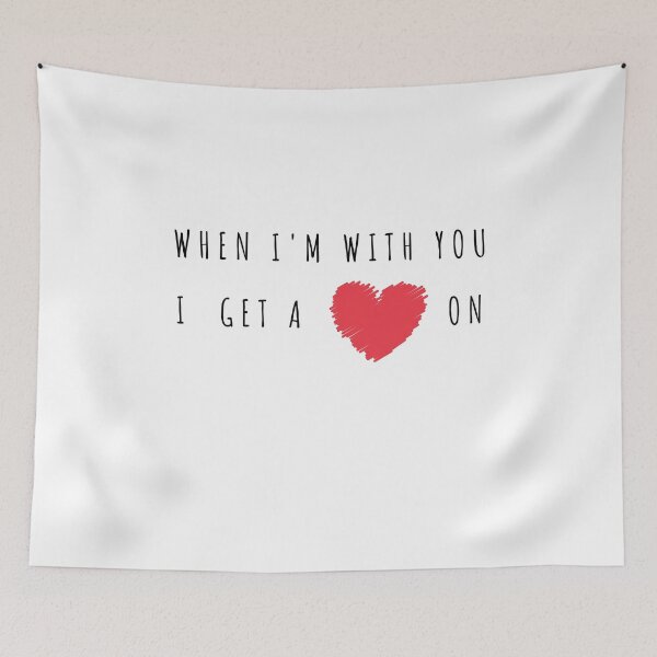 Item preview, When I'm with you I get a heart on - Funny and Naughty 2024 Valentines day/Cupid Gift   designed and sold by whatisonmymind.