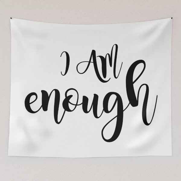 Item preview, I Am Enough - Self-Love and Self-Care designed and sold by SeaAndLight.