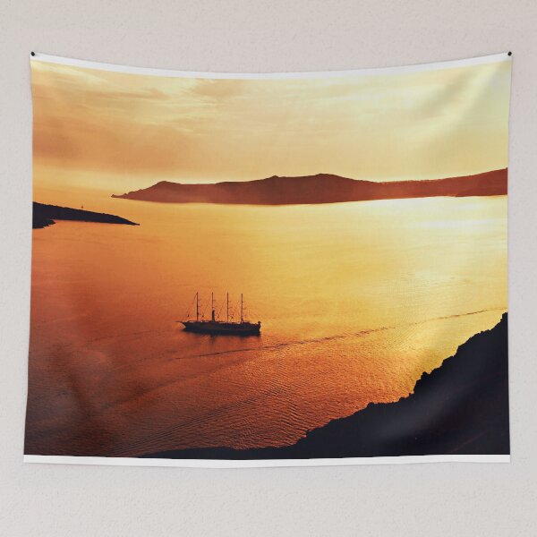Item preview, Santorini Sunset designed and sold by kayodeDesign.
