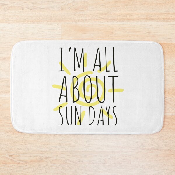 Item preview, sunny days - SUN DAYS - I AM ABOUT SUN DAYS - SUNNY  designed and sold by Tropical Blood.