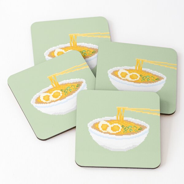 Item preview, Pixel art noodle bowl designed and sold by tifft.