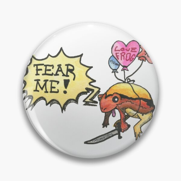 Item preview, Fearsome Tomato Frog designed and sold by TinyThreadThing.