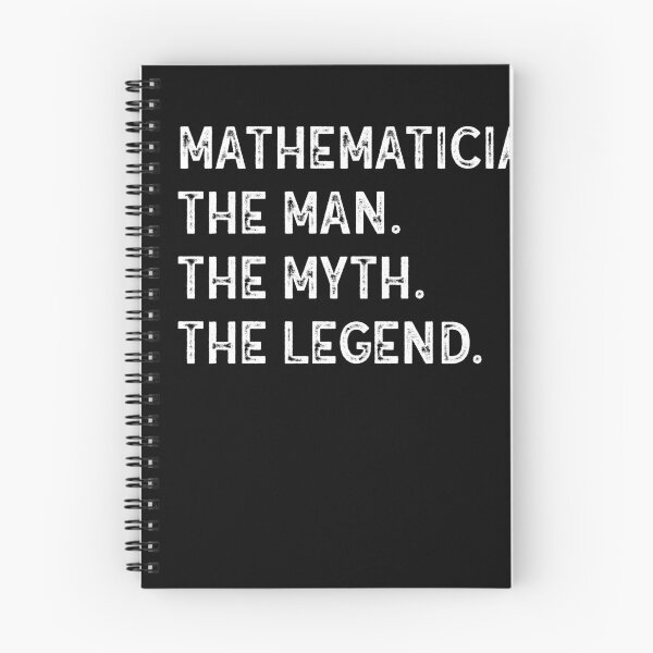 Item preview, MATHEMATICIAN The Man The Myth The Legend designed and sold by anass002.
