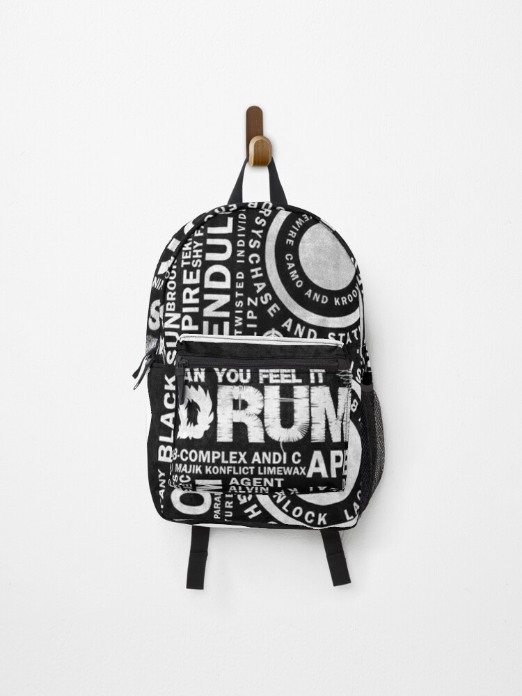 Drum and Bass Backpack for Sale by NorthernSoulz