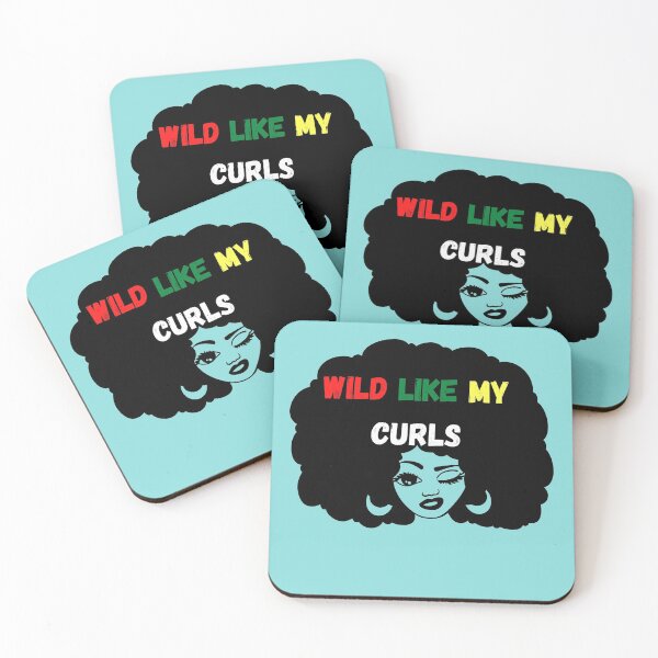 Item preview, Wild Like My Curls Wink designed and sold by LaceRenee.