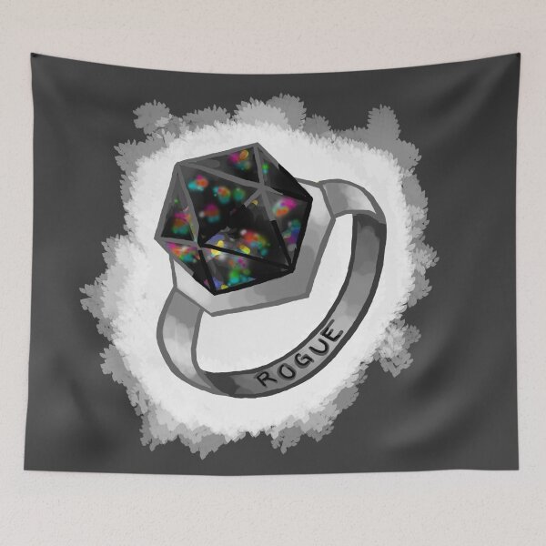 Item preview, Rogue Black Opal Ring designed and sold by astrobiologist.