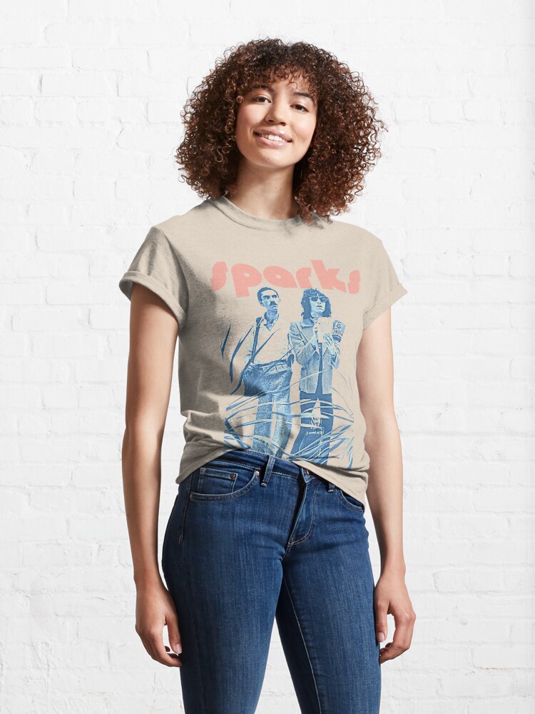 Alternate view of Sparks \//\ Retro 70s Style FanArt Design Classic T-Shirt