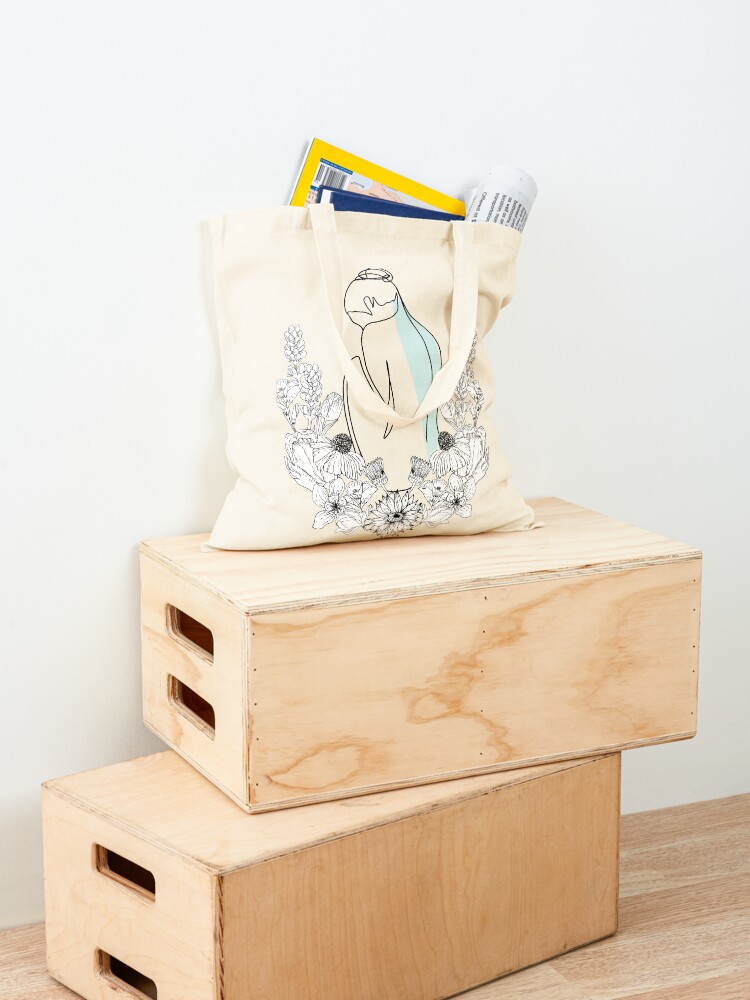 Alternate view of Unique in the universe Tote Bag