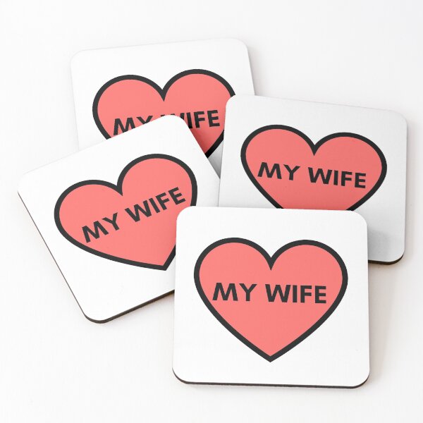Item preview, Love my wife designed and sold by OugelShop.