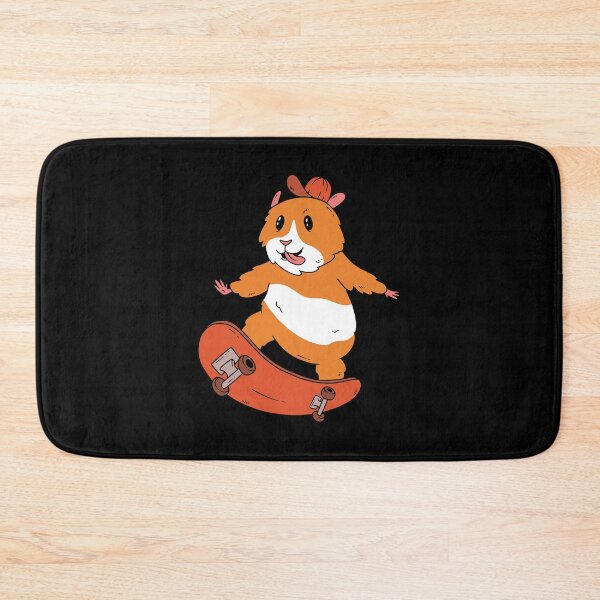 Item preview, Cute Hamster Skating designed and sold by OnepixArt.