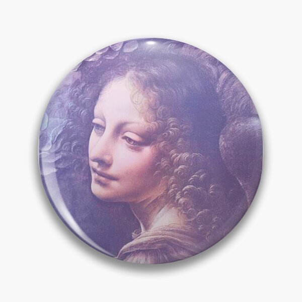 Item preview, Angel detail, Vergine delle rocce, Leonardo da Vinci designed and sold by euphoria-rose.