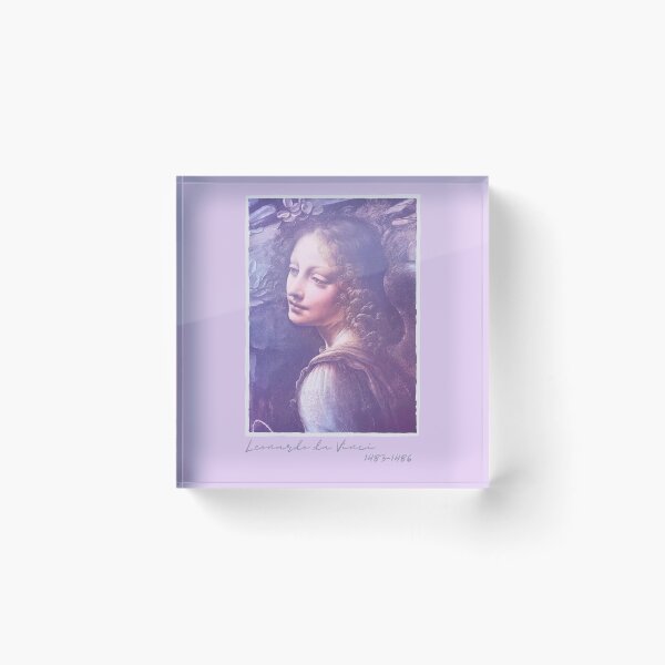Item preview, Angel detail, Vergine delle rocce, Leonardo da Vinci designed and sold by euphoria-rose.