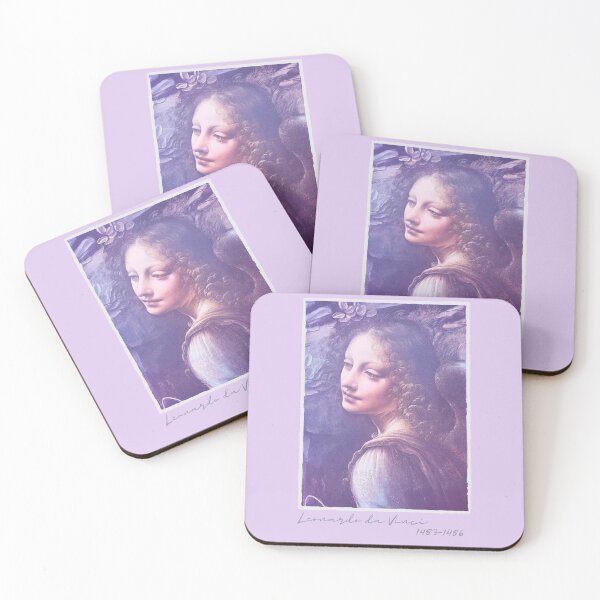 Item preview, Angel detail, Vergine delle rocce, Leonardo da Vinci  designed and sold by euphoria-rose.
