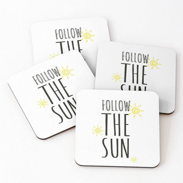 Item preview, "Follow the sun - sunny days - sun - the sun - cool - summer life  designed and sold by Tropical Blood.