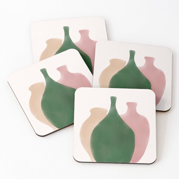 Item preview, Still life bottles vases boho designed and sold by trajeado14.