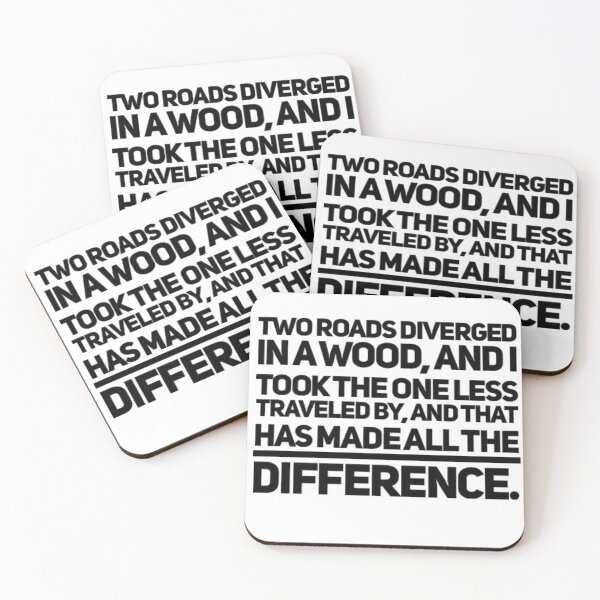 Item preview, Two roads diverted in a wood and I took the one less traveled  designed and sold by SerenityPax.
