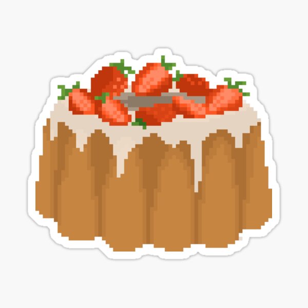 Produits Sur Le Theme Cake Pixel Art Redbubble