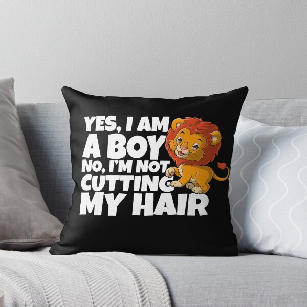 Item preview, Sí, soy un niño No, no me voy a cortar el pelo largo designed and sold by HeroTee.