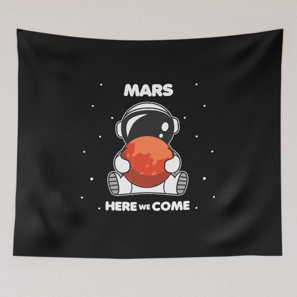 Item preview, Mars Here We Come designed and sold by TeesMii.